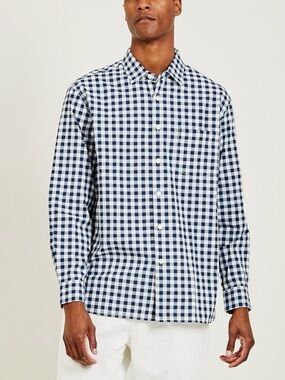 Alex Mill | Gingham Easy Button Down Shirt, Men's Small